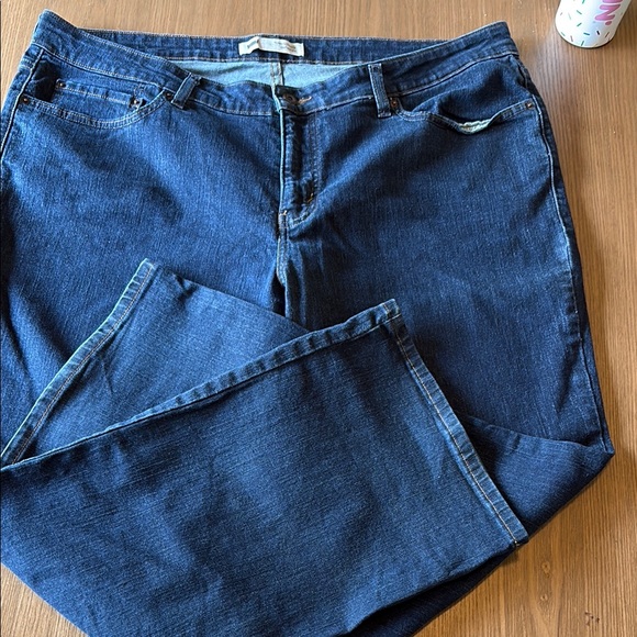 Levi's Denim - Levi's Blue Boot Cut Jeans with Classic Denim Style 28” inseam